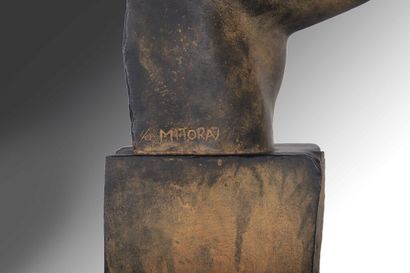 null . Igor MITORAJ (1944-2014)

Tindaro, Frère d'Icare, 1991.

Sculpture en bronze...