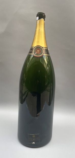 null Taittinger. Souvenir d'un nabuchodonosor (15L) de champagne brut.

Etiquette...