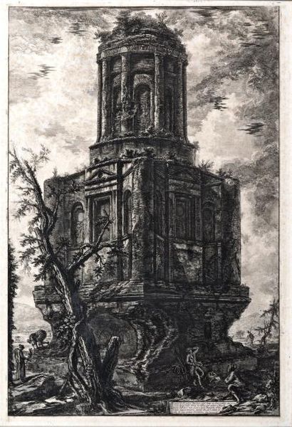 Giovanni Battista PIRANESI Avanzi di un antico sepolcro oggi detto La Conocchia,...