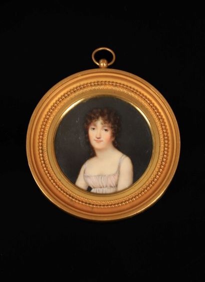 null Jean-Baptiste ISABEY (1767-1855).

Portrait de Madame Sophie Gay, soeur de Delphine...