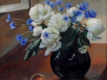 null Albert WEINBAUM (1890-1943).

Bouquet de fleurs, Paris, 1936.

Pastel.

Signé,...