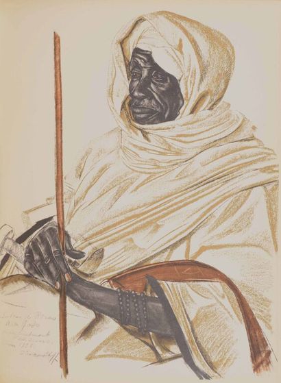 null IACOVLEFF (Alexandre). Dessins et peintures d'Afrique. Paris, Jules Meynial,...
