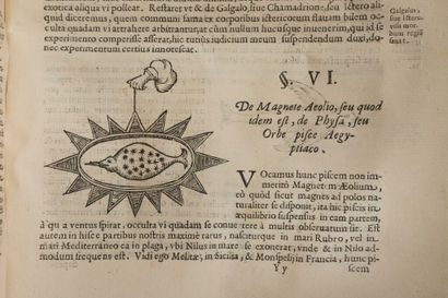  KIRCHER (Athanase). Magnes, sive De arte magnetica. Opus tripartitum. Romae, sumpt....