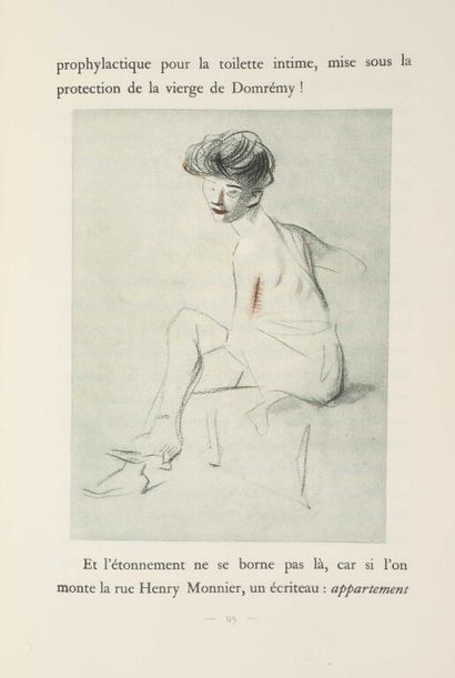 null FORAIN. COQUIOT (Gustave). Les pantins de Paris. Paris, Blaizot, 1920. In-4,...
