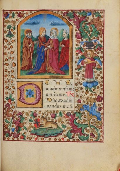 null 
[Manuscrit enluminé du XVIe siècle]. Livre d'heures d'Antoine de Savoie-Raconis...