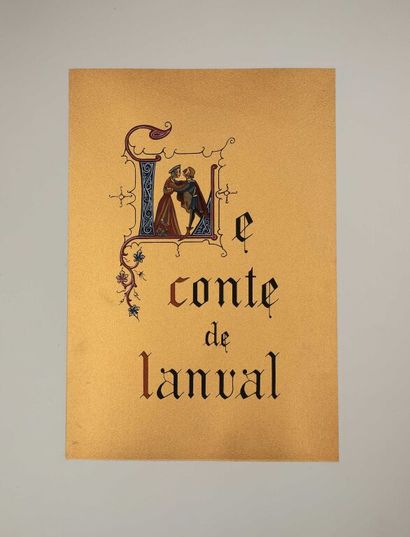 null BOUCHER, BRONNER. MARIE DE FRANCE. Le conte de Lanval. Nice, Sefer, 1966-1968....