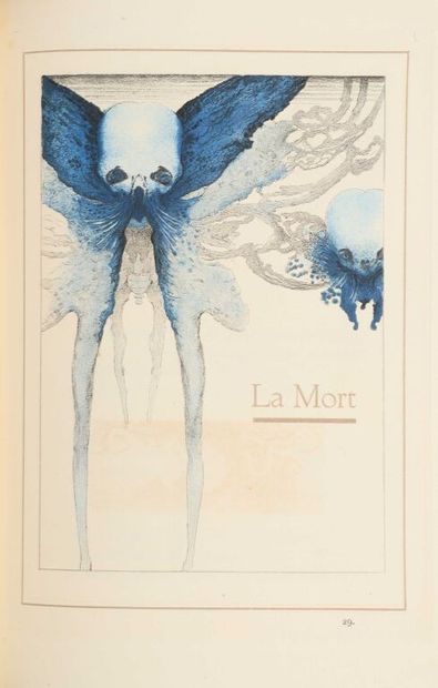 null ORAZI. BAUDELAIRE (Charles). Les fleurs du mal. Paris, Le Vasseur et Cie, 1934....