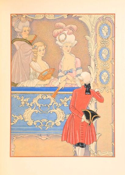 null BARBIER. LACLOS (Pierre Choderlos de). Les liaisons dangereuses. Paris, Le Vasseur...