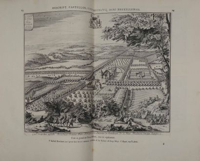  LE ROY (Jacques). Castella et praetoria nobilium Brabantiae, coenobiaque celebriora,...