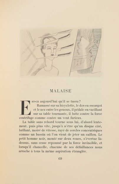 null LABOUREUR. COLETTE. L'envers du music-hall. [Paris], [Au Sans Pareil], 1926....