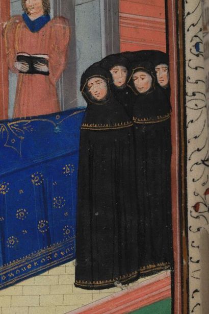 null 
[Manuscrit enluminé du XVe siècle]. Livre d'heures de Jean de Mahieu et Jacqueline...