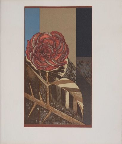 null SCHMIED. WILDE (Oscar). Deux contes. Paris, François-Louis Schmied, 1926. In-4,...