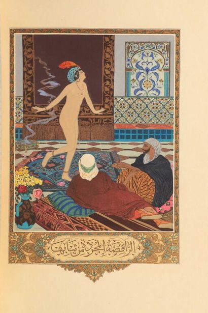 null CARRÉ. TOUSSAINT (Franz). Le jardin des caresses. Traduit de l'arabe. Paris,...