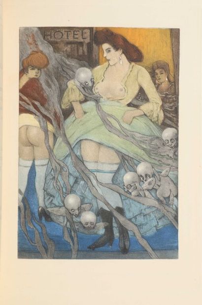 null ORAZI. BAUDELAIRE (Charles). Les fleurs du mal. Paris, Le Vasseur et Cie, 1934....