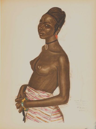 null IACOVLEFF (Alexandre). Dessins et peintures d'Afrique. Paris, Jules Meynial,...