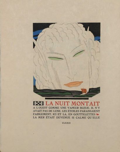 null SAUVAGE. LOUYS (Pierre). Contes antiques. Paris, Ed. du Bois Sacré, 1929. In-4,...