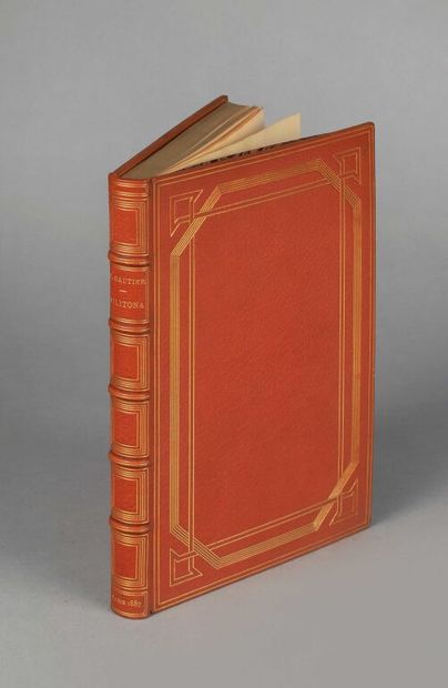 null MOREAU. GAUTIER (Théophile). Militona. Paris, Conquet, 1887. In-8, [2] f., 255...