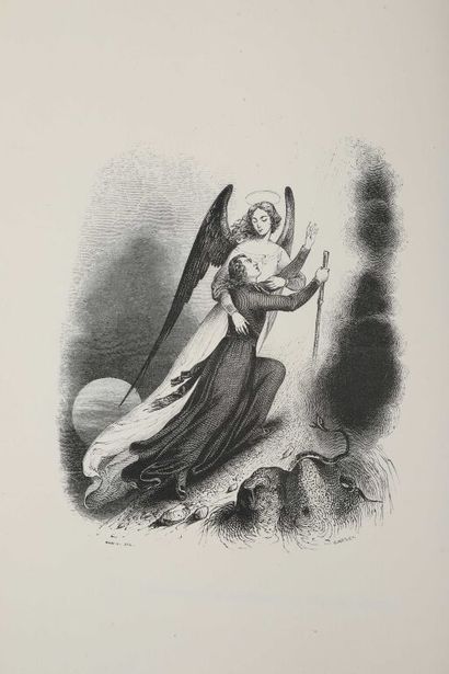  LAMARTINE (Alphonse de). Jocelyn. Épisode. Paris, Gosselin, 1841. In-8, [4]-XL-424...