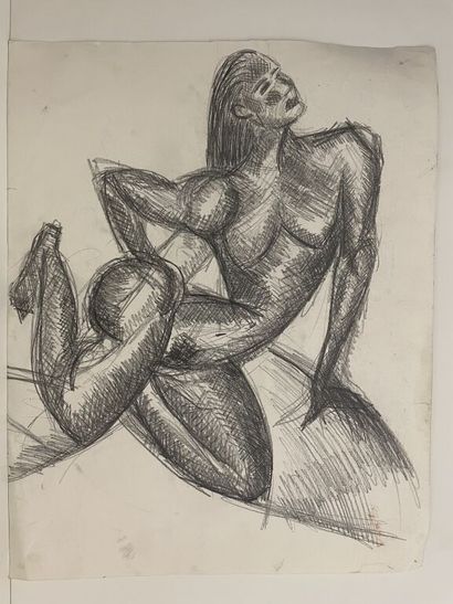 null Michael ROBERTS (born in 1947)

Female Nudes.

4 studies in black pencil on...