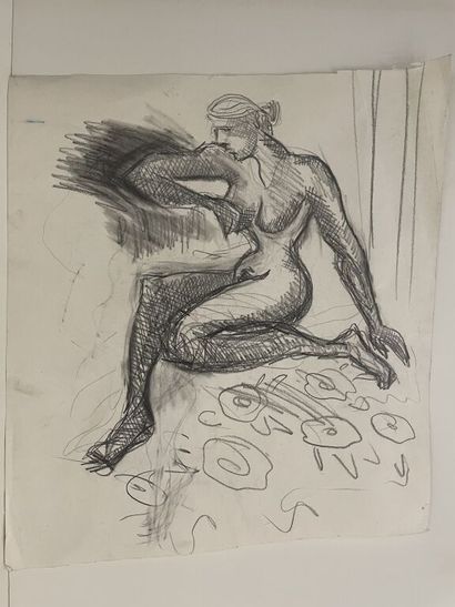 null Michael ROBERTS (born in 1947)

Female Nudes.

4 studies in black pencil on...