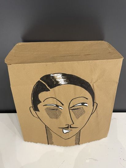 null Michael ROBERTS (born in 1947)

6 "brown paper bag" recto verso in the effigy...