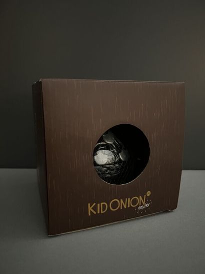 null EASY HEY & DELKOGRAPHIK / ARTOYZ.

Kid Onion (Black & grey), 2008. 

H. 13 cm....