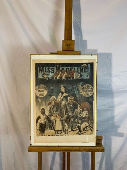 Miss Madeline Rosa 
1883 
Lithographie en...