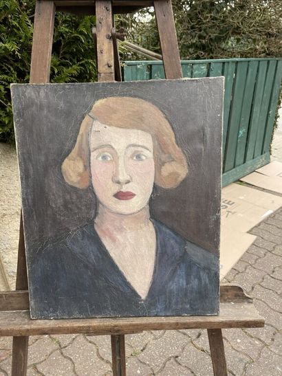 null Antoine MAYO (1905-1990)

Portrait de femme.

Huile sur toile.

Signée en bas...