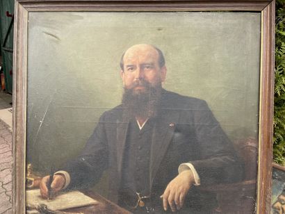 Fernand CORMON (1845-1924) 
Portrait de M....