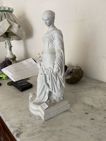 null After James PRADIER

Sappho standing.

Sculpture in cookie. 

Signed on the...