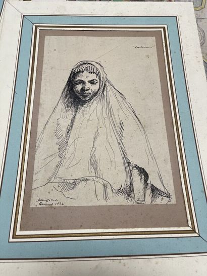 null Lucien MAINSSIEUX (1885-1958)

« Bardouria »

Dessin à l'encre signé, daté 1922...