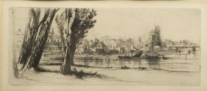 Seymour HADEN (1818-1910).

Fulham (rivière)...