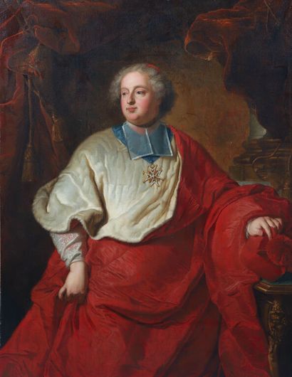 null 18th century FRENCH school, after Hyacinthe RIGAUD.

Portrait of Armand Gaston...