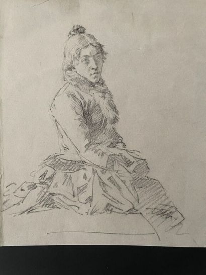 ECOLE FRANCAISE du XIXème siècle

Portrait...