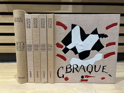 null [Catalogue raisonné]. Catalogue de l'oeuvre de Georges Braque. Paris, Maeght,...