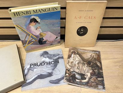 null [Catalogues raisonnés]. Ensemble de 4 ouvrages en 4 volumes : 

- Henri Manguin....
