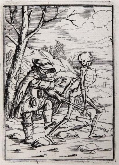 null [HOLBEIN, Hans, NIEUHOFF, T.]. Imagines Mortis or The Dead Dance of Hans Holbeyn.......