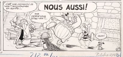 null 
ALBERT UDERZO (1927-2020).




Asterix - 6th album.




Asterix and Cleopatra.




Original...