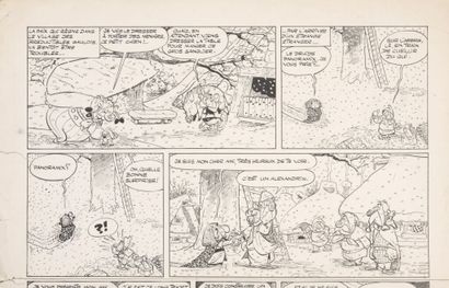 null 
ALBERT UDERZO (1927-2020).




Astérix - 6ème album.




Astérix et Cléopâtre.




Planche...