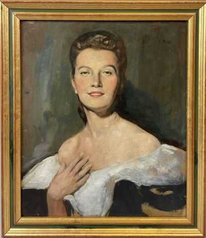 null 
Émile BROD (1882-1974)




Portrait de femme.




Huile sur carton.




Signée...