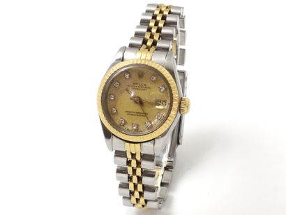 ROLEX ''OYSTER PERPETUAL DATEJUST'' 
Montre...