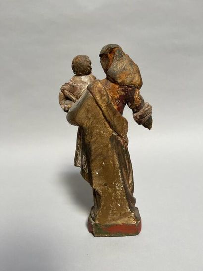 null French school of the early 18th century

Virgin and child. 

Group in carved...