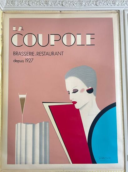 null RAZZIA (né en 1950). 

La Coupole - Brasserie Restaurant depuis 1927. 

Affiche...