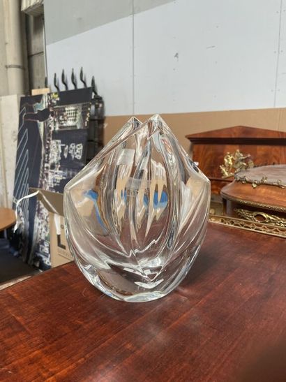 BACCARAT

Vase Rigot en cristal en forme...