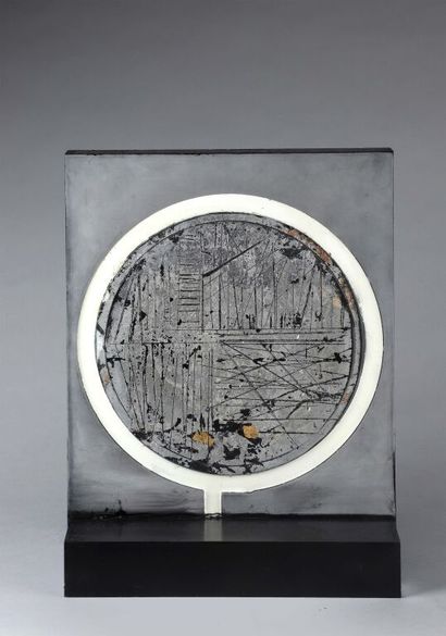 null Monique ROZANES (1936).
Indiana.
Sculpture in plexiglas.
Signed and dated 2020.
47...