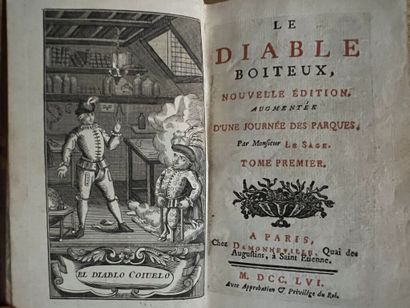 null LE SAGE (Alain-René). Le diable boîteux [Suivi de] Entretiens sérieux et comiques...