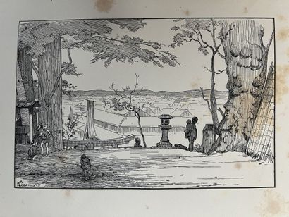 null GUIMET (Émile). Promenades japonaises. Paris, Charpentier, 1878. - Promenades...
