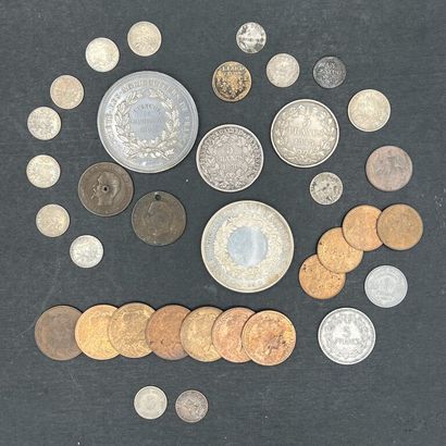 null 2 médailles en argent 950 mm : 
- Société des agriculteurs de France, Culture...