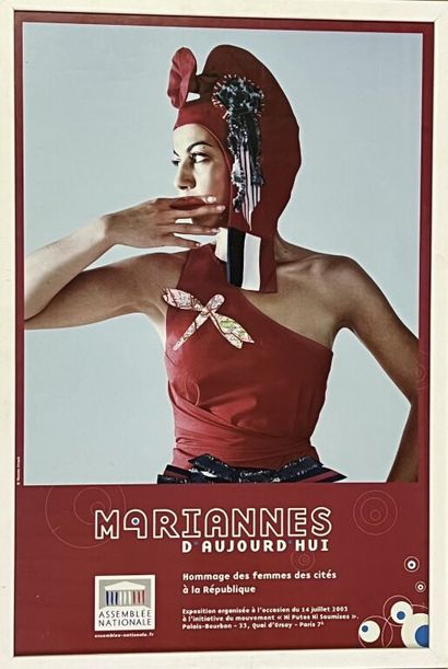 null [Marianne]. 
Importante collection de Marianne comprenant : 
- LIOX (1963)....