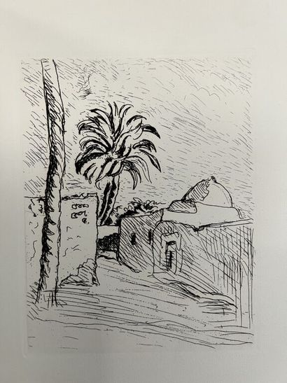 null MAINSSIEUX. FROMENTIN (Eugène). Un Été dans le Sahara. Paris, Crès et Cie, 1928....